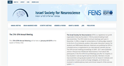 Desktop Screenshot of isfn.org.il